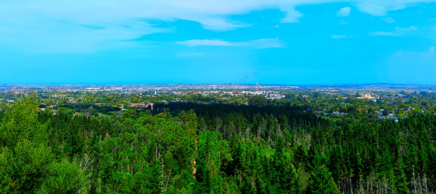 George is a town with beautiful green spaces and surrounded by the Outeniqua mountains to the north
