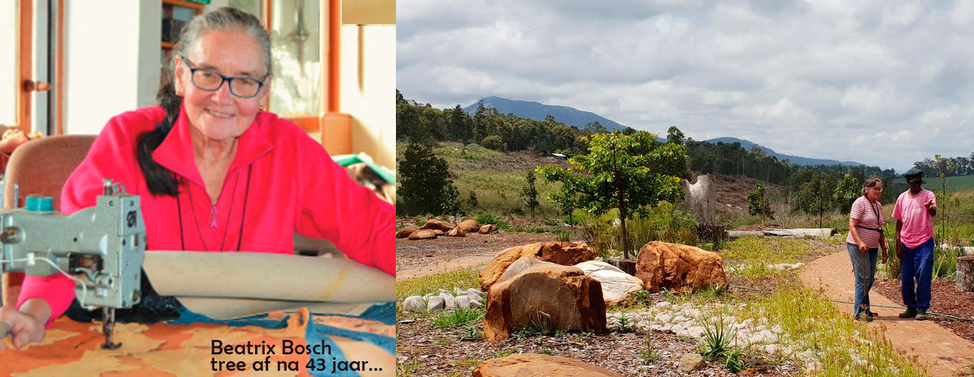 Beatrix Bosch, renowned Garden Route leather artist lived in Wilderness since the 1960's