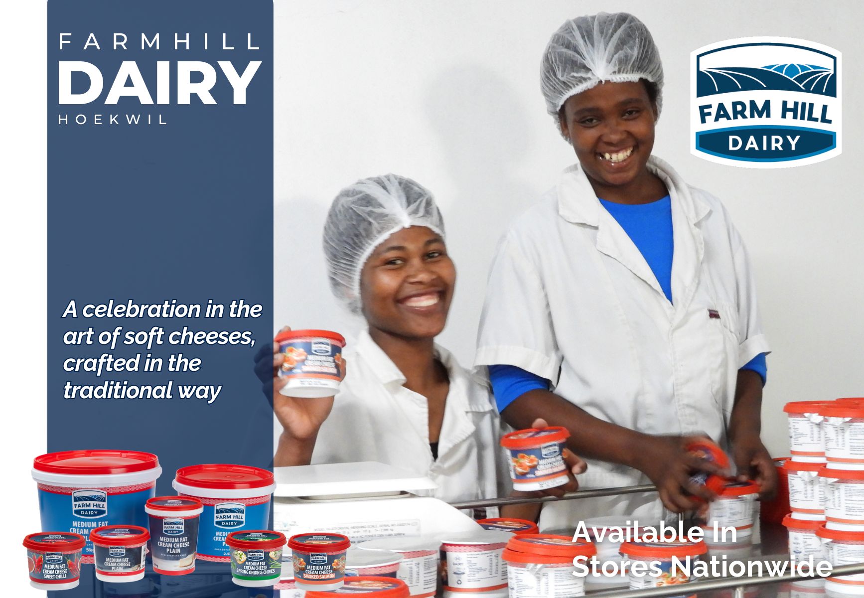 Farmhill Dairy - Award winning soft cheeses handmade in the Garden Route