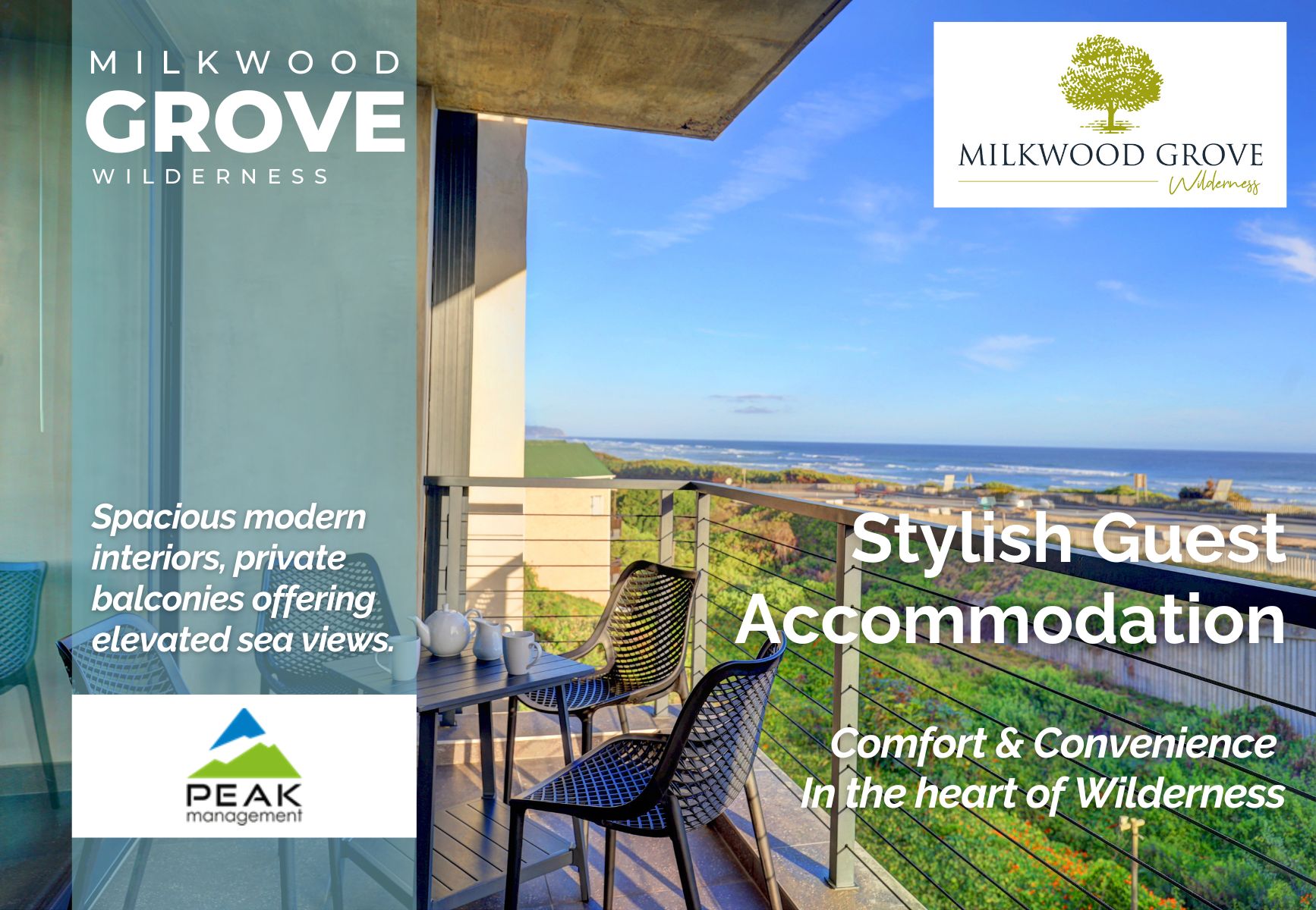 Milkwood Grove Wilderness - stylish self catering guest accommodation in the Garden Route