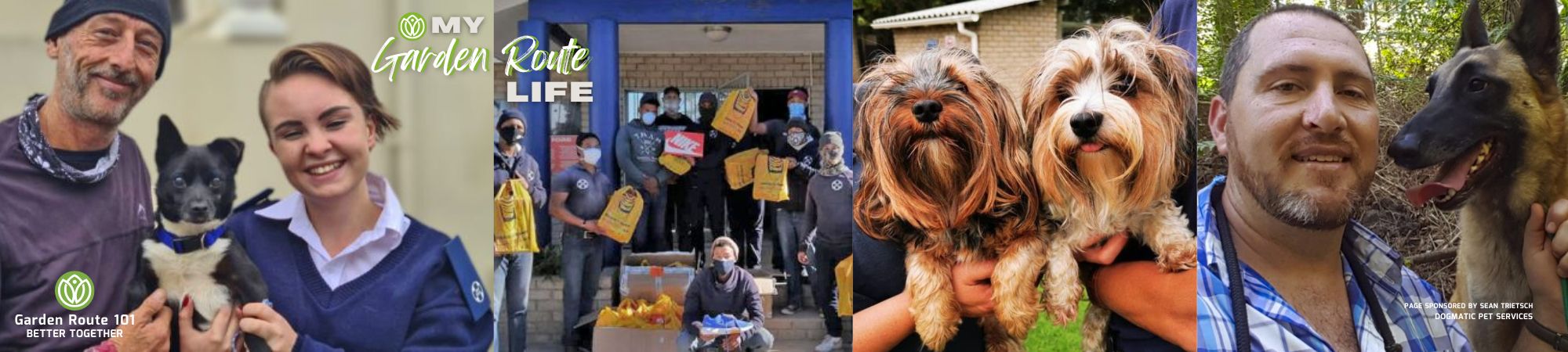 The GARDEN ROUTE SPCA Page is sponsored by Sean Trietsch, DOGMATIC PET SERVICES