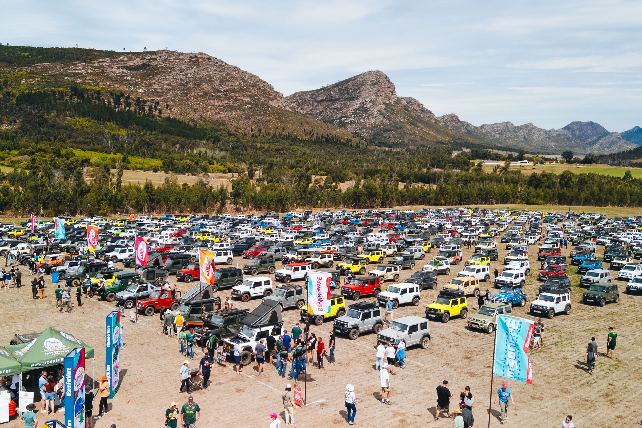 Suzuki Jimny Gathering 2025 Sept 25-28 at Louvain breaks world record