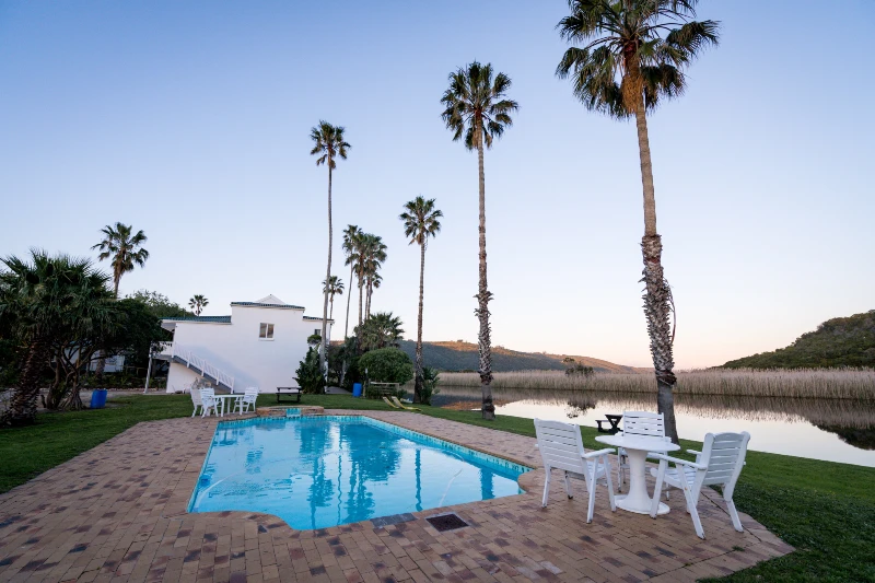 Spacious rooms at the river's edge at the Fairy Knowe Hotel in Wilderness